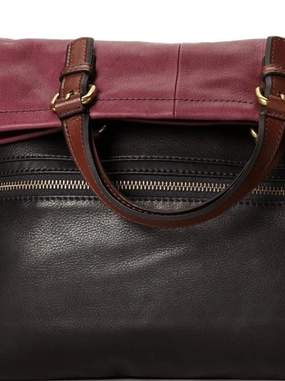 Fossil Explorer Foldover Tote Bag